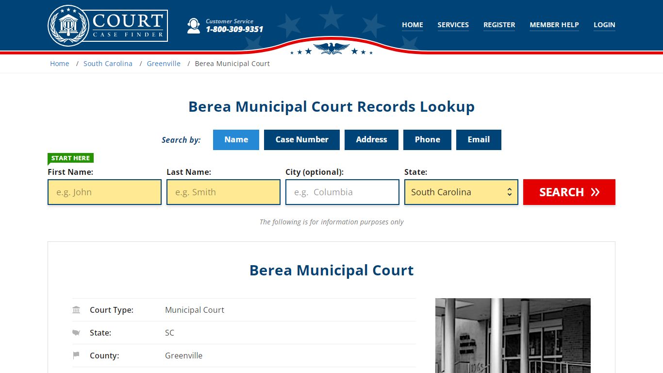 Berea Municipal Court Records Lookup - CourtCaseFinder.com